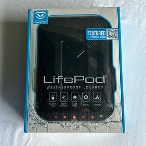 LifePod Weatherproof Lockbox NEW - NEVER OPENED